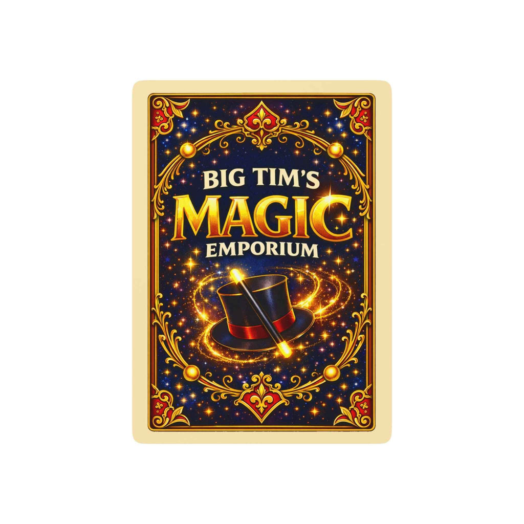 Big Tim’s Magic Emporium Poker Playing Cards — Themed Deck