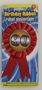 Birthday Winner Ribbon Award Accessory by HalloweenStore.com