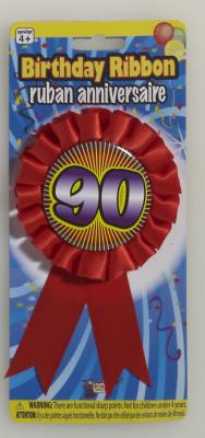 Birthday Winner Ribbon Award Accessory by HalloweenStore.com