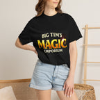 Magic Emporium T-Shirt — "Big Tim's Magic Emporium" Retro Logo Tee by Printify