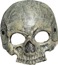 Adult Foam Half Skull Costume Mask by HalloweenStore.com