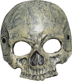 Adult Foam Half Skull Costume Mask by HalloweenStore.com
