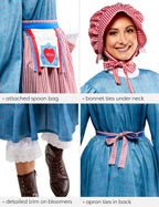 Kirsten Larson American Girl Doll Womans Costume by HalloweenStore.com