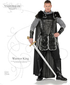 Medieval Warrior King Men's Knight Adult Costume by HalloweenStore.com
