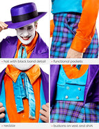 Deluxe Joker DC 1989 Batman Mens Costume by HalloweenStore.com