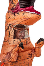 The Original Inflatable T-REX Dinosaur Adult Costume by HalloweenStore.com