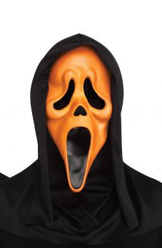 Ghost Face Fluorescent Mask by HalloweenStore.com