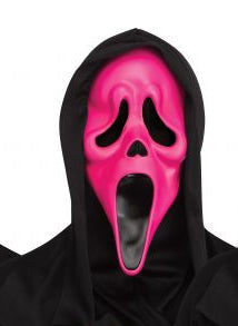 Ghost Face Fluorescent Mask by HalloweenStore.com