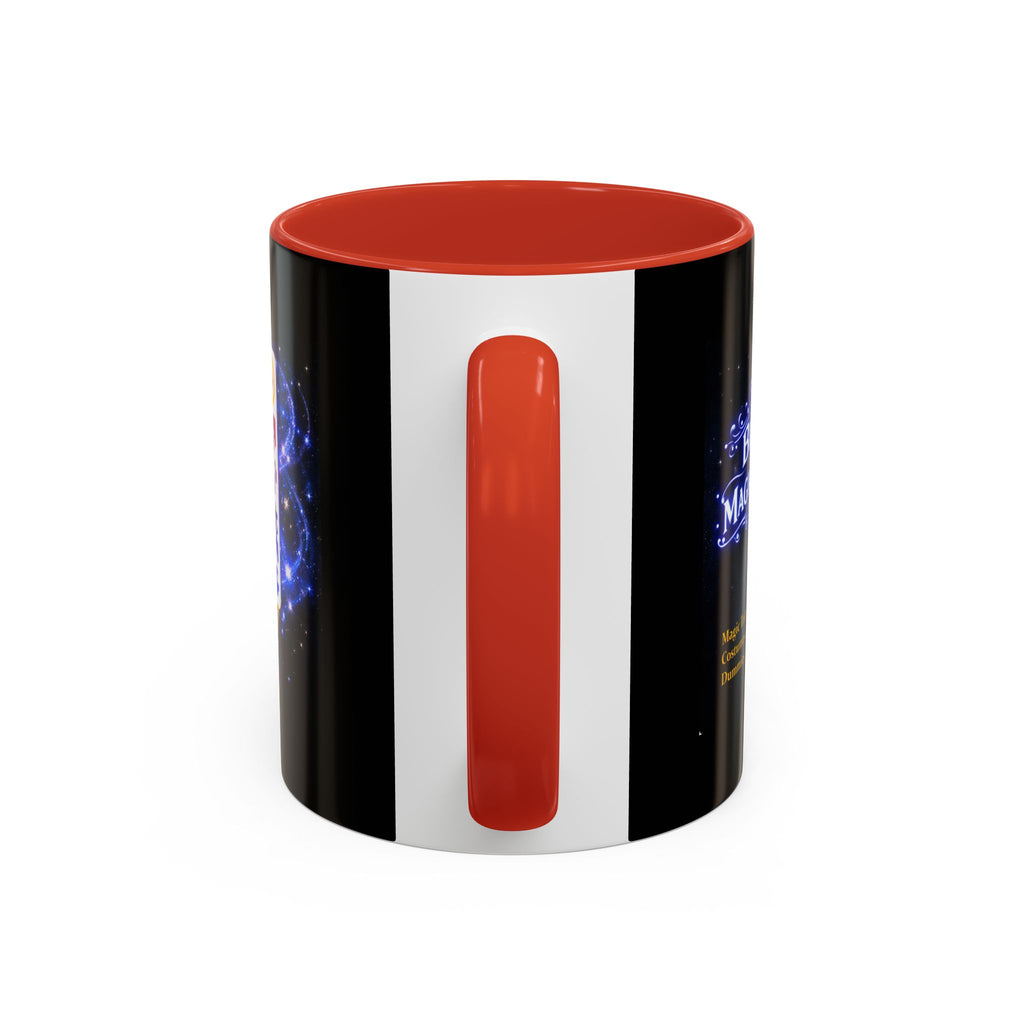 Magic QR Coffee Mug — 'Scan Me!' Mystical Barista Tea & Coffee Cup