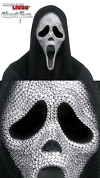 Fun World Scream Ghost Face Bling Character Costume Mask by HalloweenStore.com