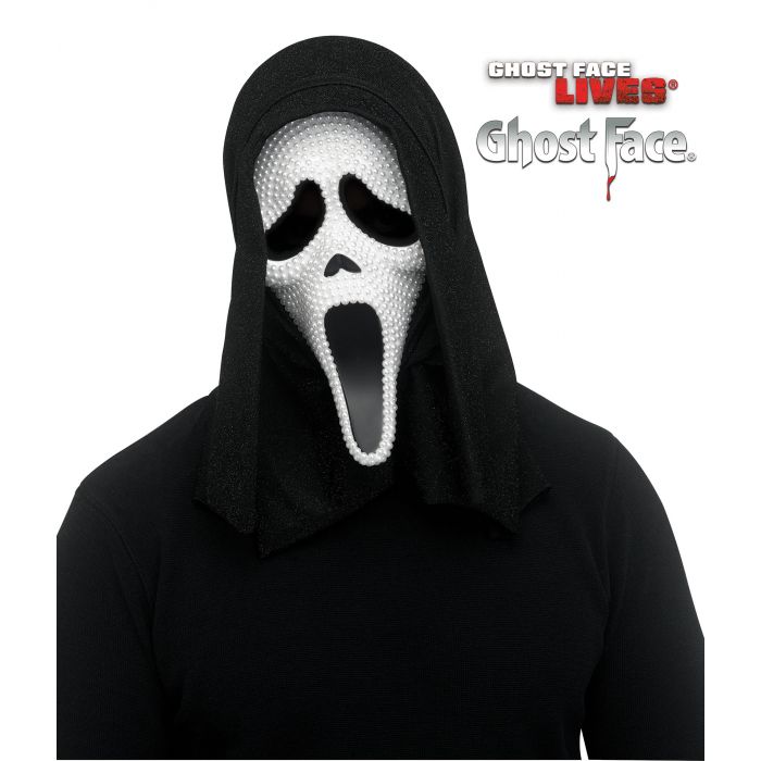 Pearl Ghost Face Adult Mask by HalloweenStore.com