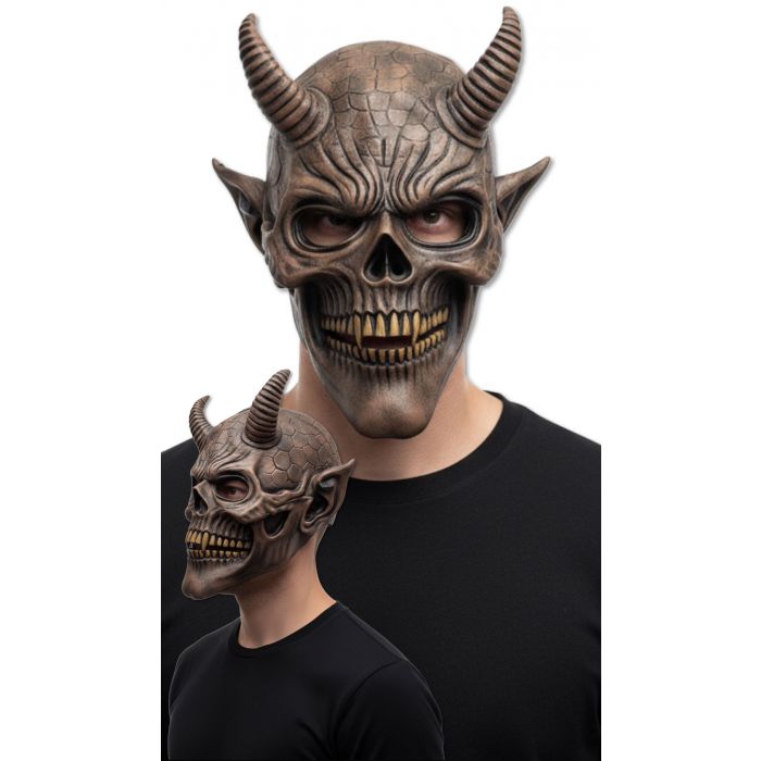 Demon Lord Adult Latex Mask by HalloweenStore.com