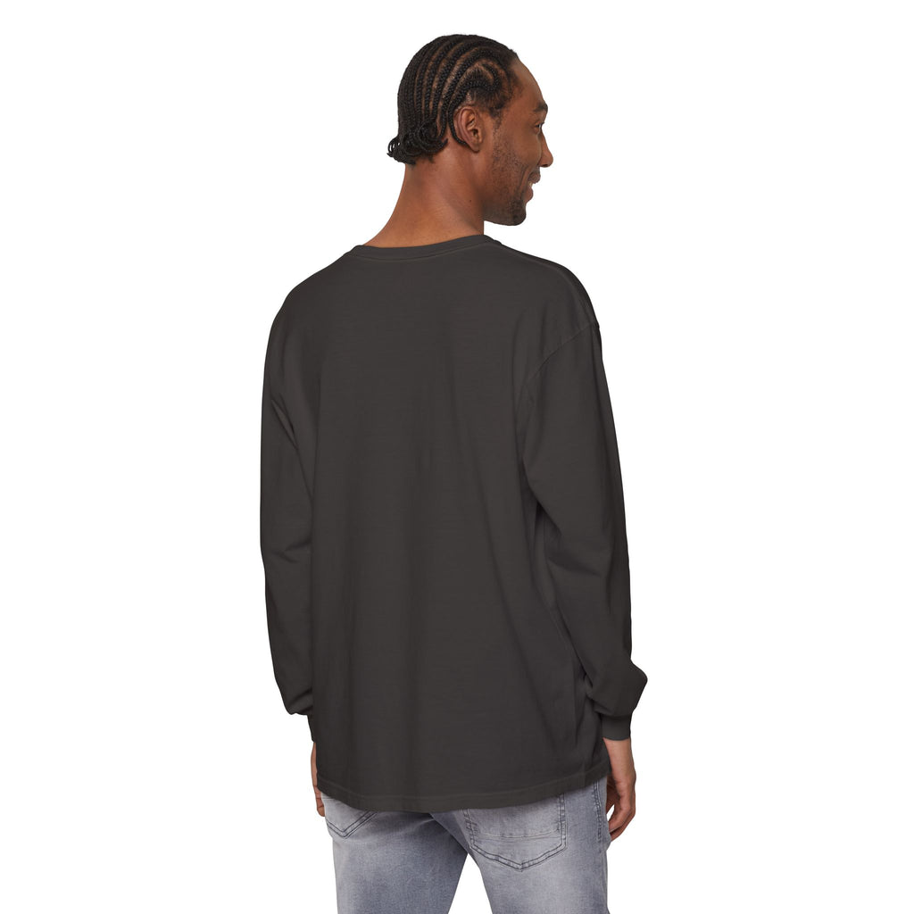 Halloween Magic Long Sleeve Tee — "No Bodies Required" Ghosts Design by Printify