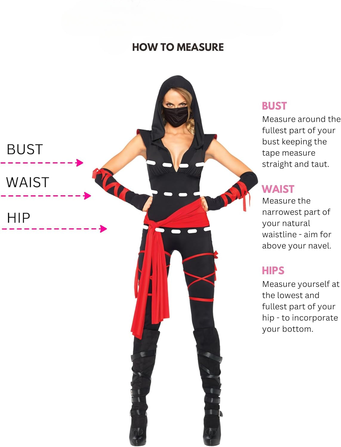 Women's 4 Pc Deadly Ninja Costume Halloween deadpool by SHOMICOBOUTIQUE