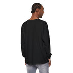 Halloween Magic Long Sleeve Tee — "No Bodies Required" Ghosts Design by Printify