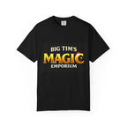 Magic Emporium T-Shirt — "Big Tim's Magic Emporium" Retro Logo Tee by Printify