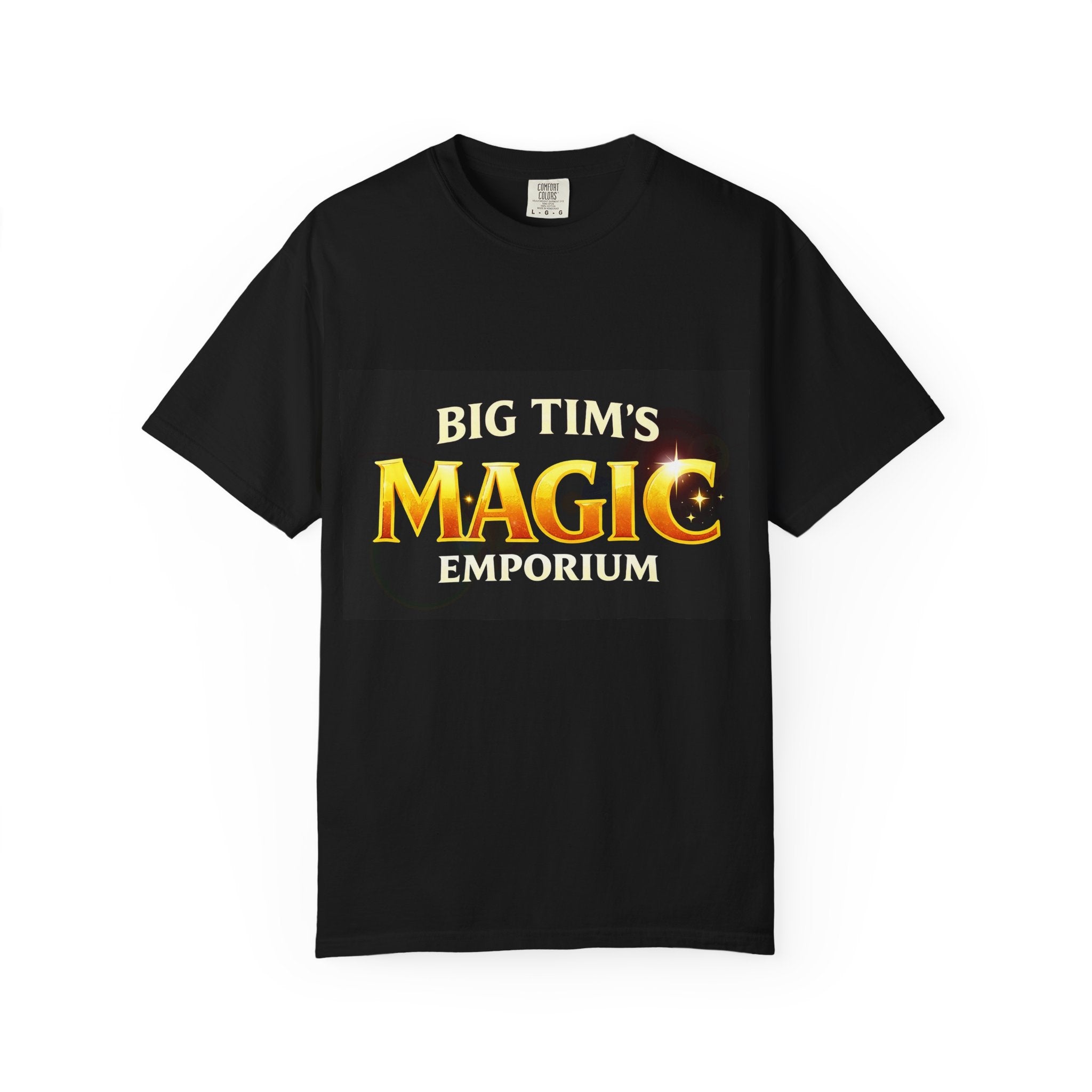 Magic Emporium T-Shirt — "Big Tim's Magic Emporium" Retro Logo Tee - Big Tim's Magic Emporium