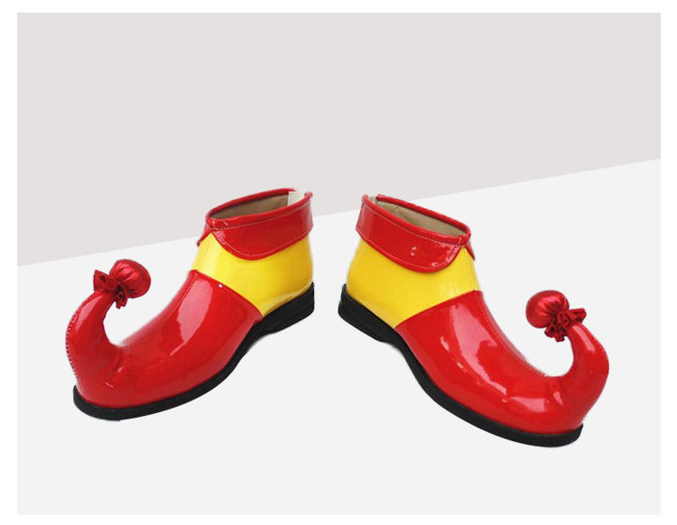 4 Colors Adult Kids Clown Shoes Halloween Cosplay Shoes Clown Performance Wear Accessories Christmas Party Supplies - Big Tim's Magic Emporium