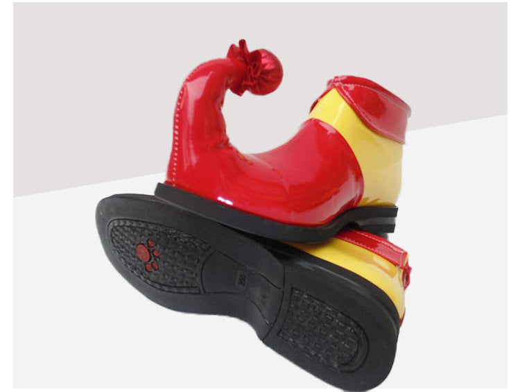4 Colors Adult Kids Clown Shoes Halloween Cosplay Shoes Clown Performance Wear Accessories Christmas Party Supplies - Big Tim's Magic Emporium