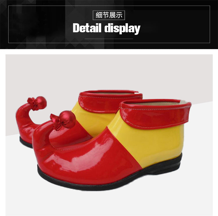 4 Colors Adult Kids Clown Shoes Halloween Cosplay Shoes Clown Performance Wear Accessories Christmas Party Supplies - Big Tim's Magic Emporium