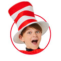 Dr. Seuss Kids Cat in the Hat Top Hat Costume Accessory by HalloweenStore.com