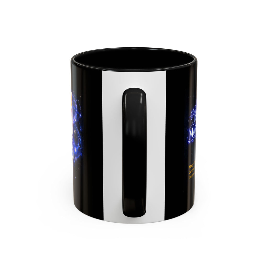 Magic QR Coffee Mug — 'Scan Me!' Mystical Barista Tea & Coffee Cup