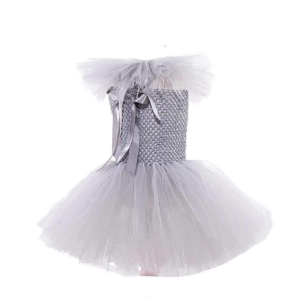 Mesh Princess Dress Set Children's Halloween Costume by Baby Joy