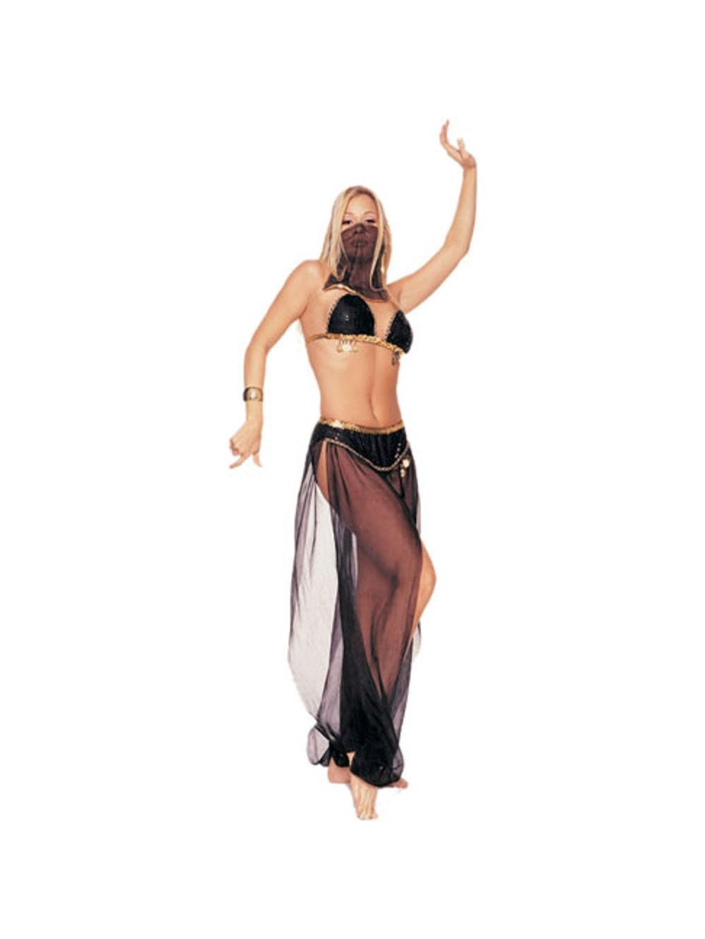 Women's Exotic Coin Dancer Halloween Costume by Masquerade