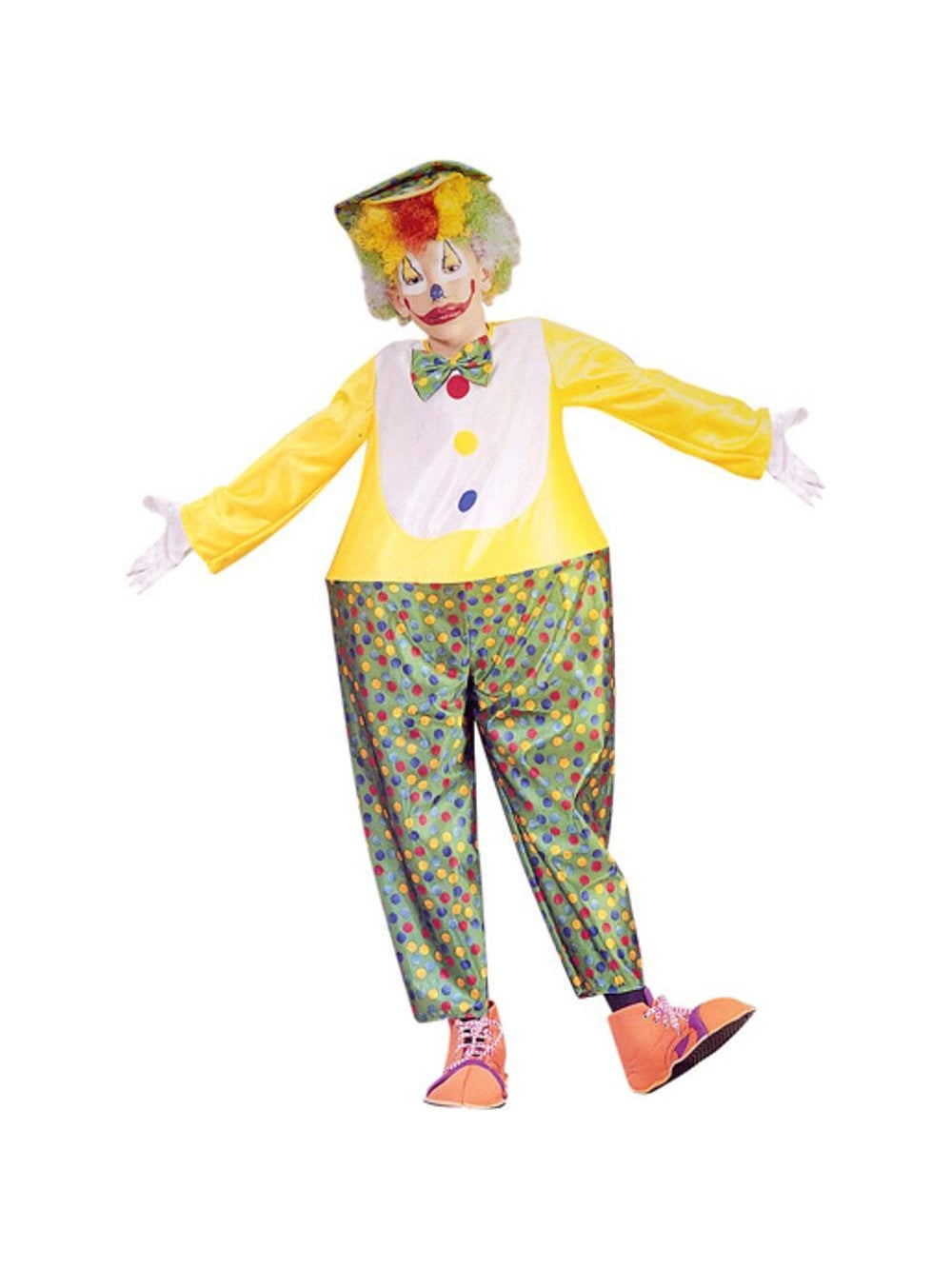 Child Hooped Baggy Clown Costume by Masquerade