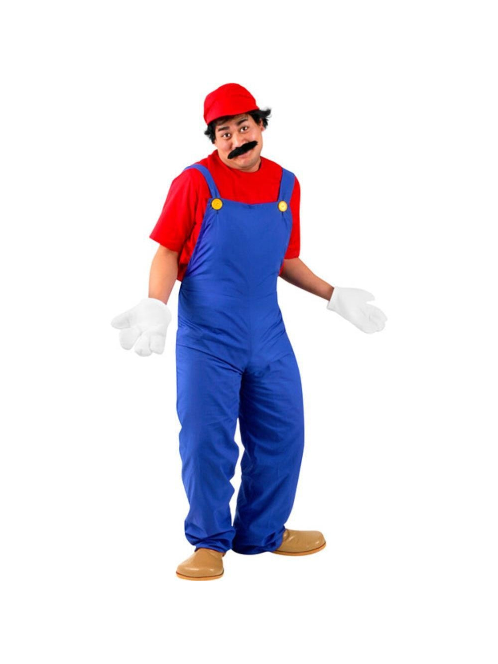 Funny, Retro Plumber Adult Costume, Halloween by Masquerade