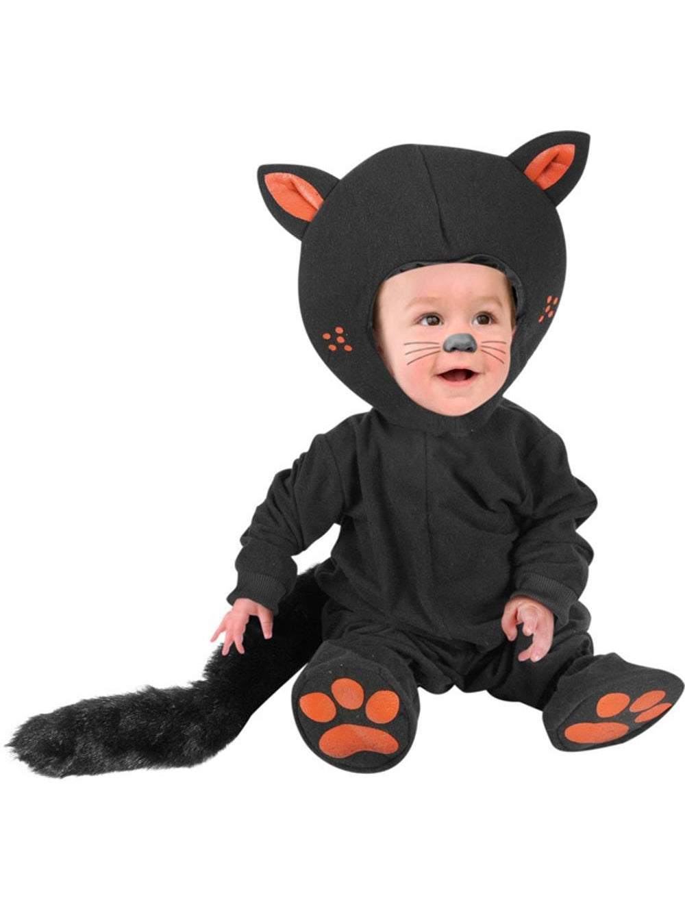 Infant Black Cat Costume by Masquerade