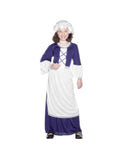Childs Blue Colonial Girl Costume by Masquerade