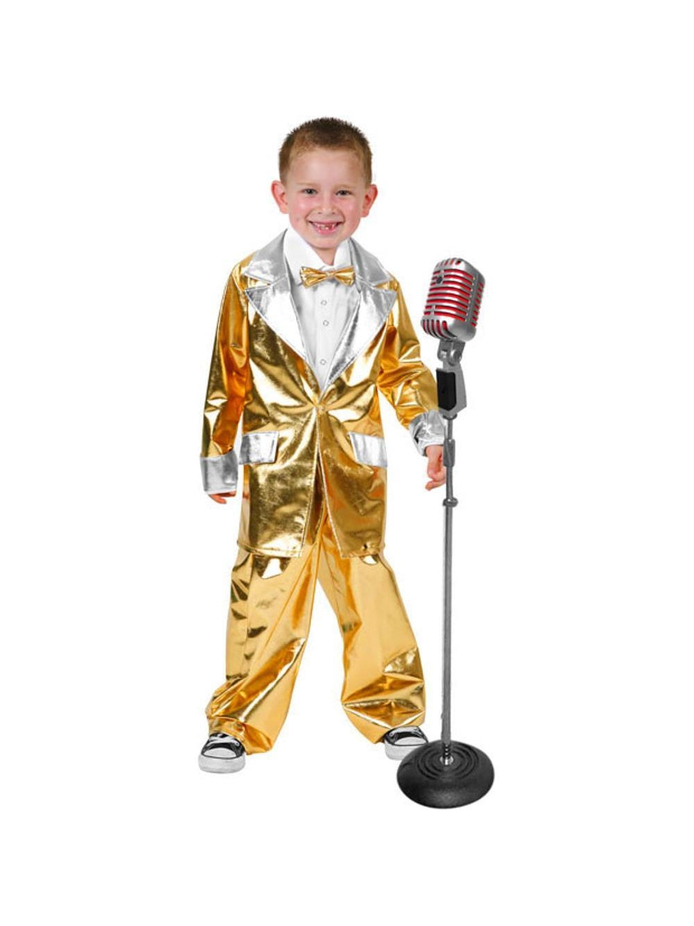 Child Elvis Gold Lamé Suit by Masquerade