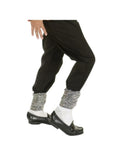 Adult Pop Star Silver Sequin Socks by Masquerade