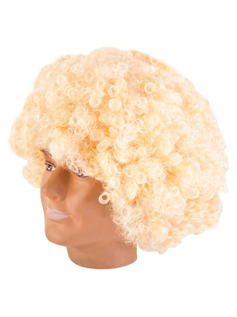 Giant Blonde Afro Wig by Masquerade
