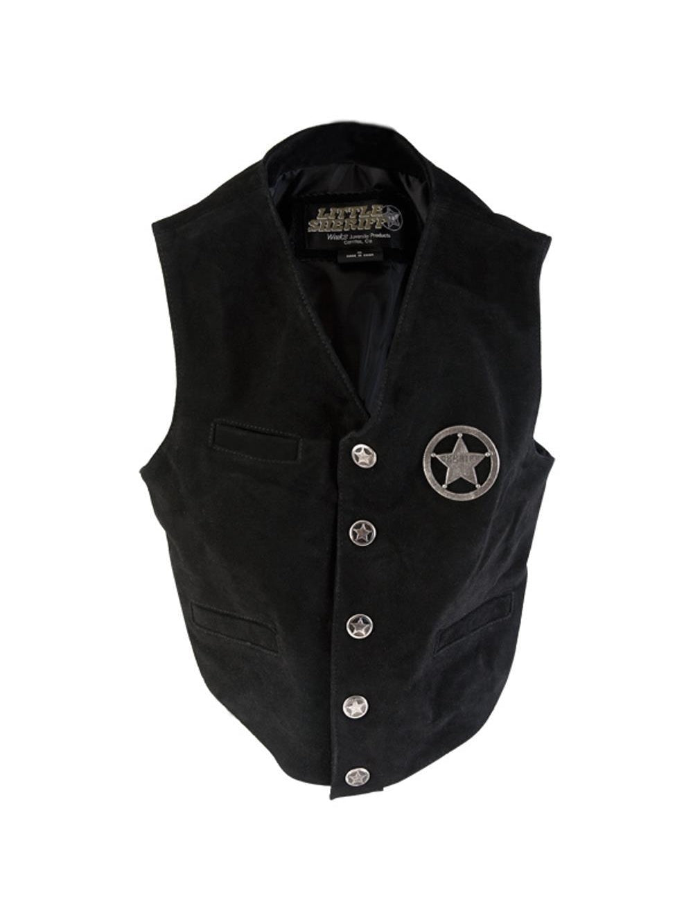 Child Leather Sheriff's Vest by Masquerade