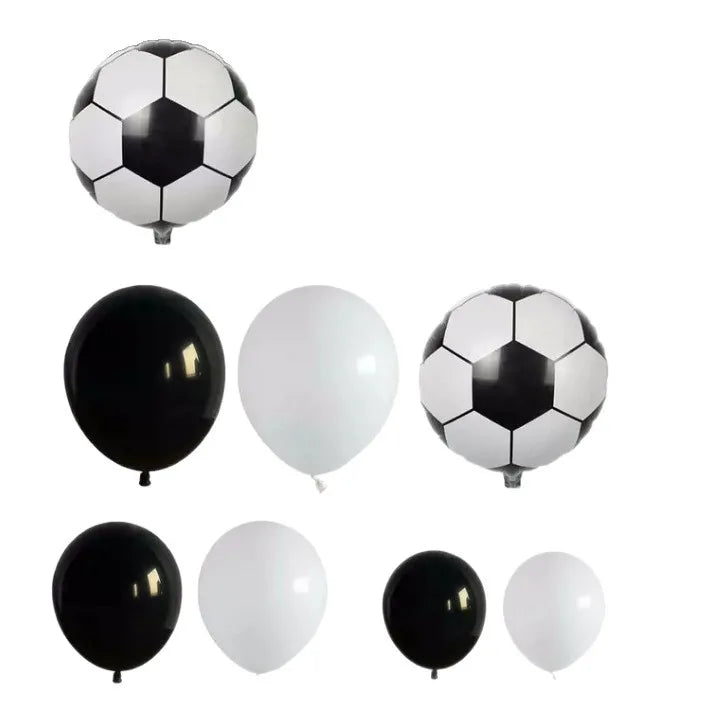 54-piece Football Balloon Arch Set: Aluminum Film Sports-Themed Balloons for Kids' Football Decorations
