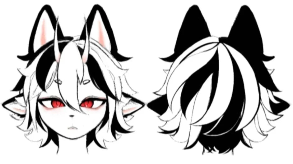 Furry Head Cosplay Kemono Fursuit Handmade Customized Fursuit Kemono Head Role Play Furry Custom Headsets Beast - Big Tim's Magic Emporium