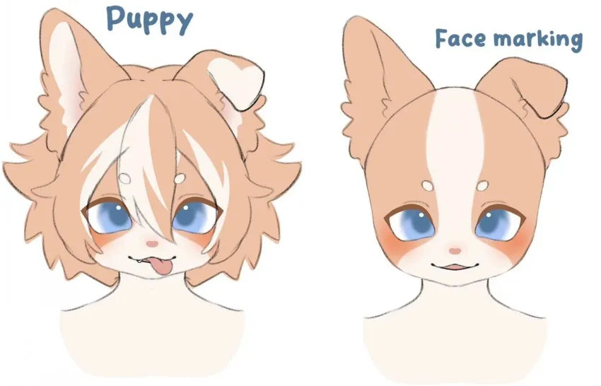Furry Head Cosplay Kemono Fursuit Handmade Customized Fursuit Kemono Head Role Play Furry Custom Headsets Beast - Big Tim's Magic Emporium