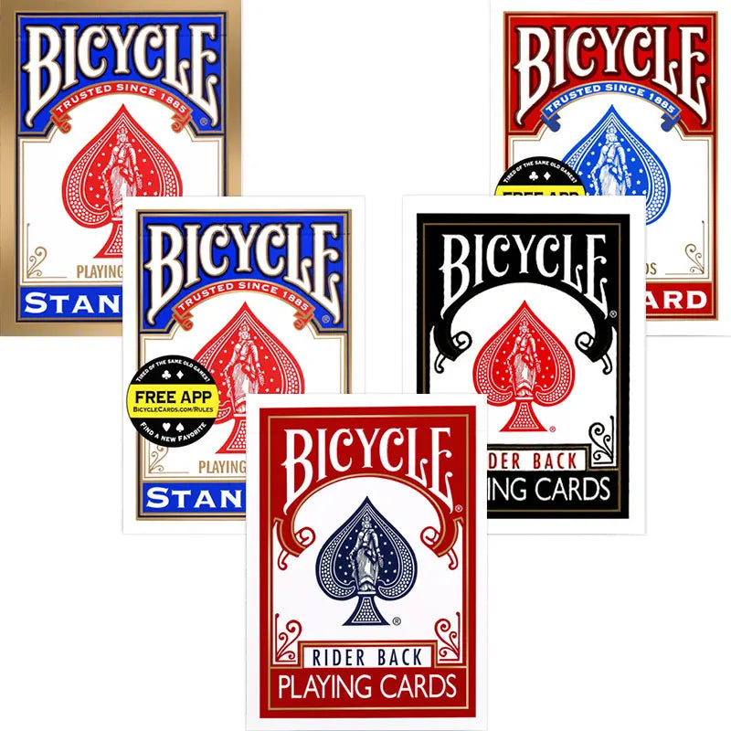 Bicycle Rider Back Playing Cards Magic Tricks Poker Magia Close Up Street Illusions Gimmicks Mentalism Props Kids Toys - Big Tim's Magic Emporium
