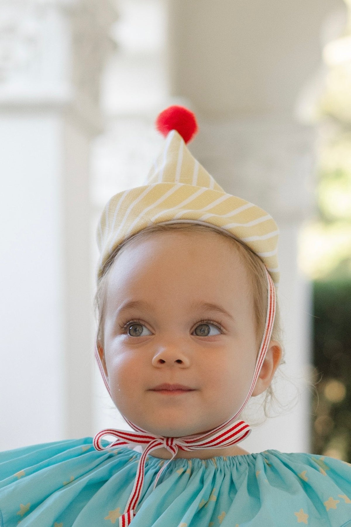 Yellow Linen Party Hat by Band of the Wild