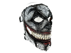 Genuine Leather Mask - GigaMyme Clown - Handmade Mime Full Face Cover for Halloween, Performance or Cosplay Costume by Rockwell Masks