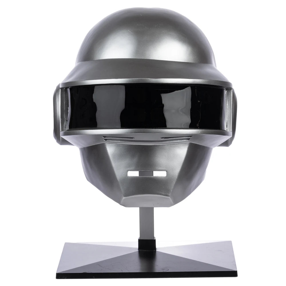 Xcoser 1:1 Daft Punk Helmet DJ Thomas Cosplay Props Silver Replica for Adult Halloween by Big Tim's Magic Emporium