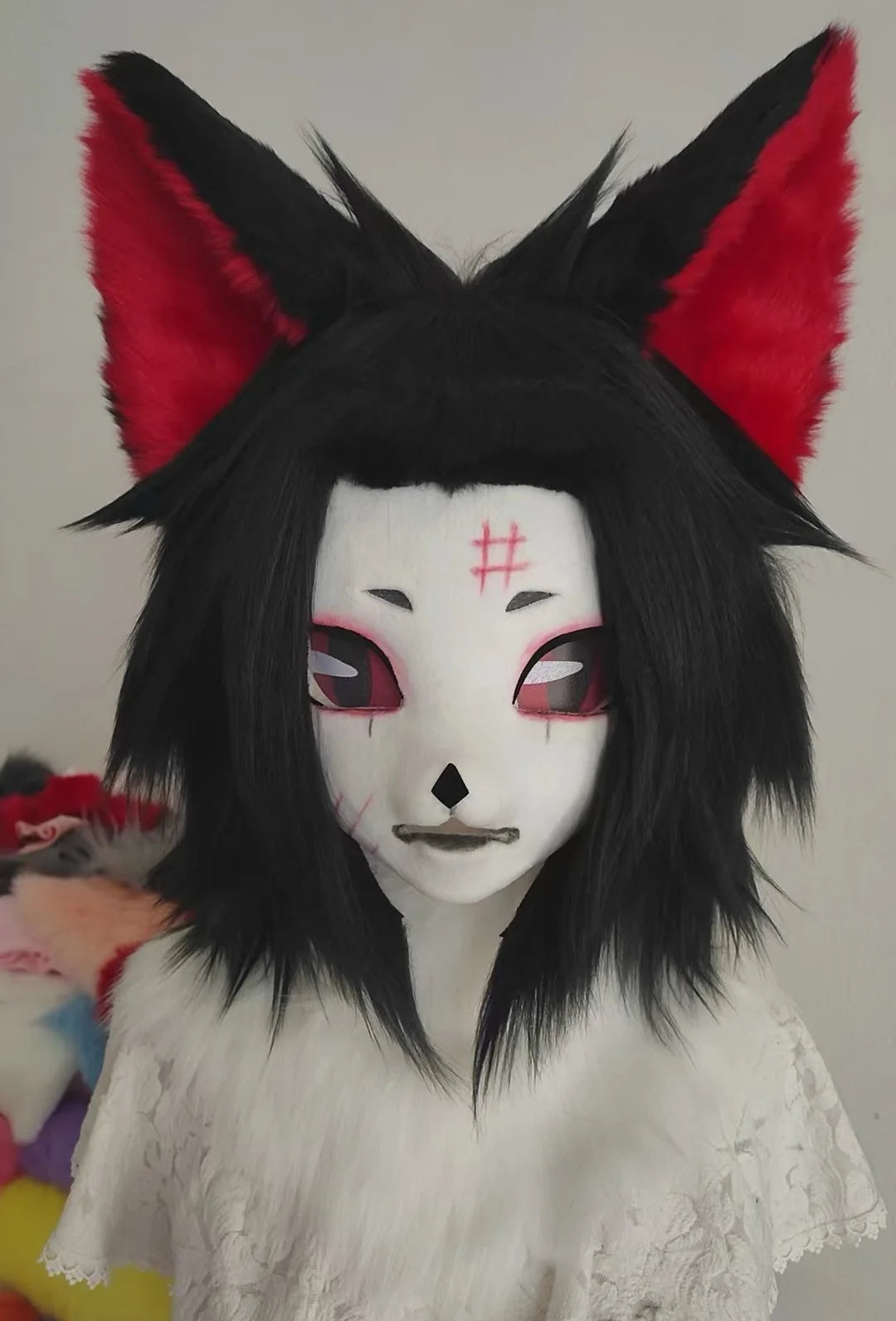 Furry Head Cosplay Kemono Fursuit Handmade Customized Fursuit Kemono Head Role Play Furry Custom Headsets Beast - Big Tim's Magic Emporium