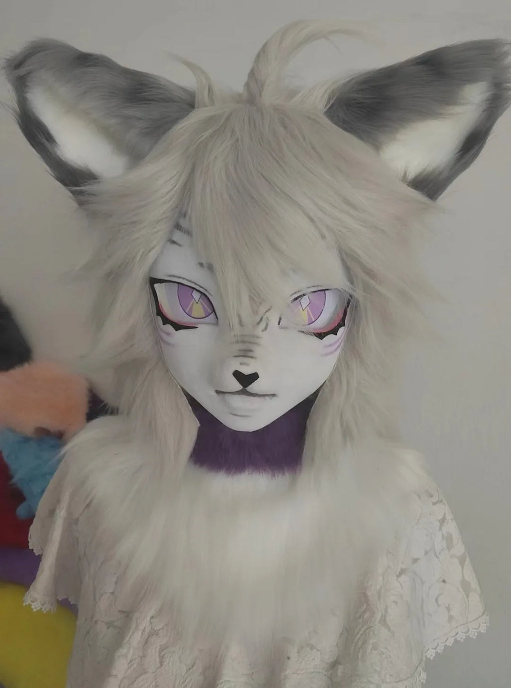Furry Head Cosplay Kemono Fursuit Handmade Customized Fursuit Kemono Head Role Play Furry Custom Headsets Beast - Big Tim's Magic Emporium
