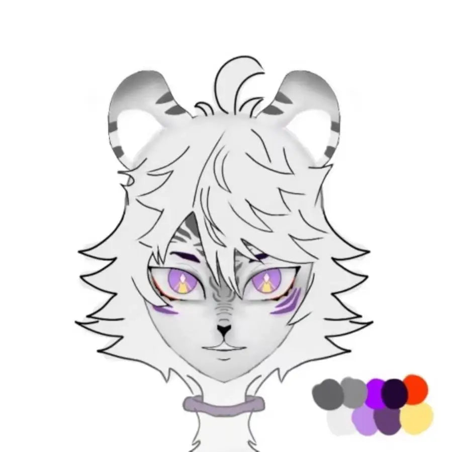 Furry Head Cosplay Kemono Fursuit Handmade Customized Fursuit Kemono Head Role Play Furry Custom Headsets Beast - Big Tim's Magic Emporium