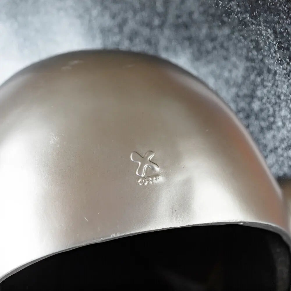 Xcoser 1:1 Daft Punk Helmet DJ Thomas Cosplay Props Silver Replica for Adult Halloween by Big Tim's Magic Emporium