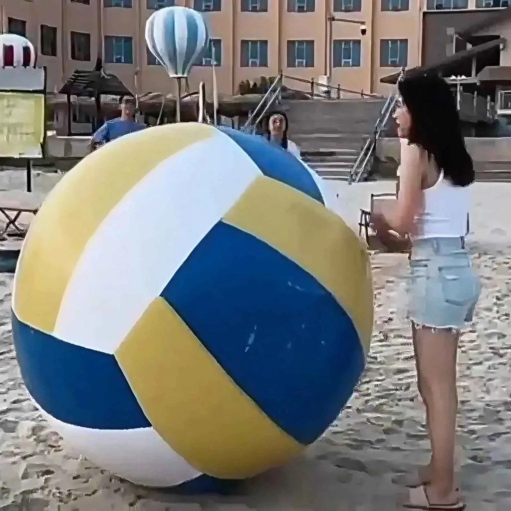 Inflatable Volleyball Outdoor Favors Party Decoration Water Games Beach Ball Large PVC Inflatable Beach Ball Summer Party
