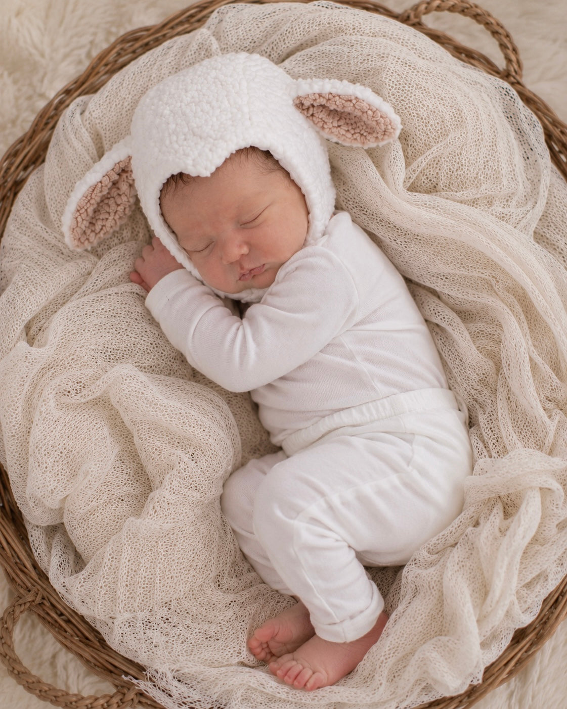Baby White Sheep Halloween Costume by Band of the Wild