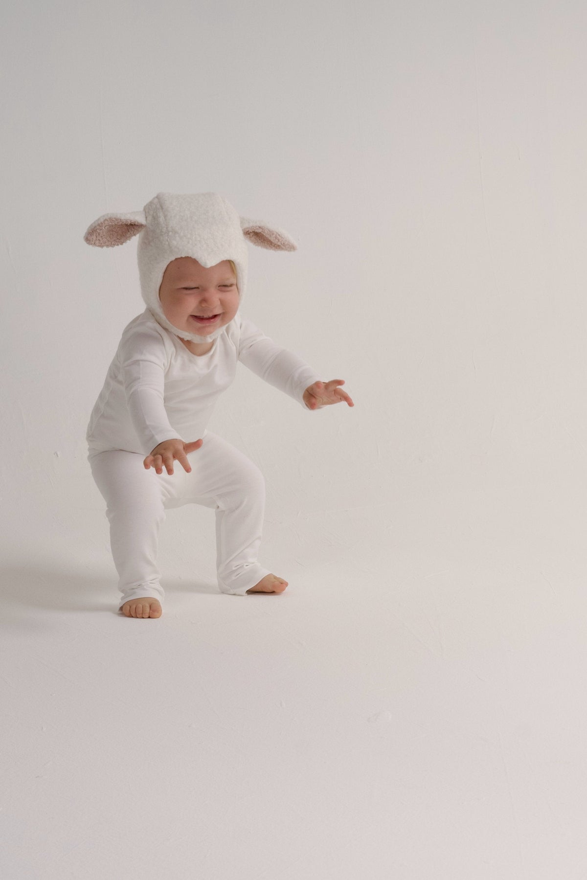 Baby White Sheep Halloween Costume by Band of the Wild